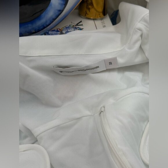 🆕 CHRISTOPHER ESBER 🧿 NWOT Venus Plunge Shirt Maxi Dress, White - Sz AU10 US 6 - Picture 14 of 16